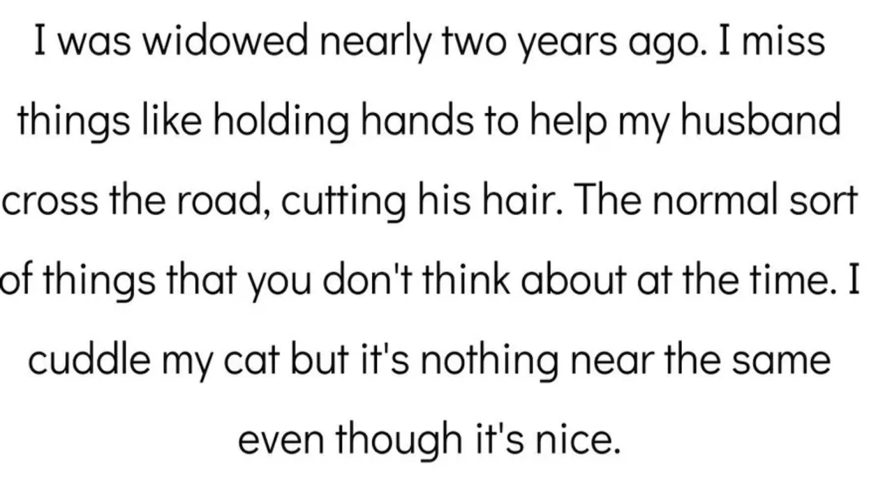 Single People Who Have Experienced 'Touch Hunger' Explain How They Cope With It