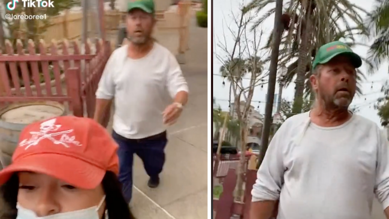 Woman Films Man As He Stalks Her Around Apartment Complex Asking If She's A Sex Worker