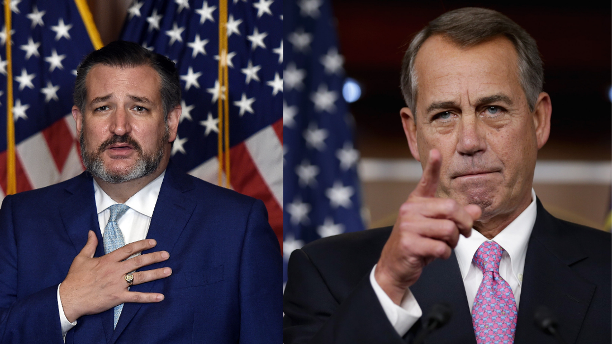 Ted Cruz Scorched After Suggesting He'll Use Former House Speaker's Book As Kindling