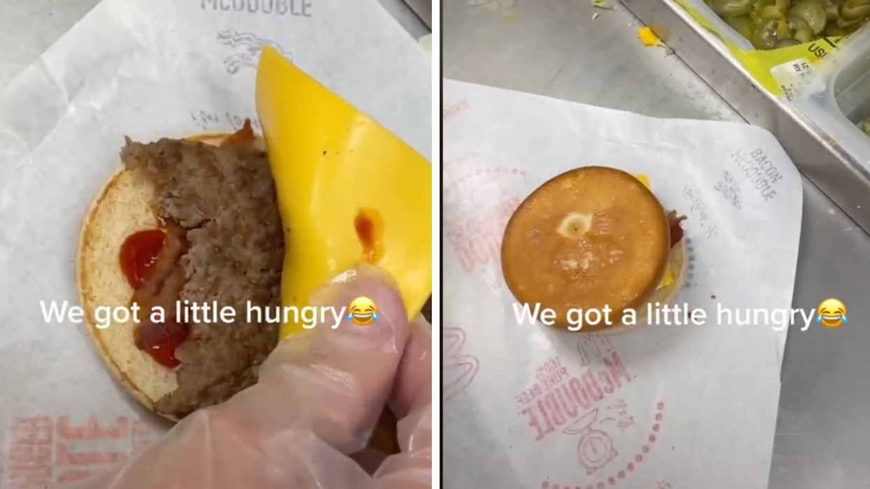 McDonald's Worker Hit With Backlash After Appearing To Give Customer A Half-Eaten Burger