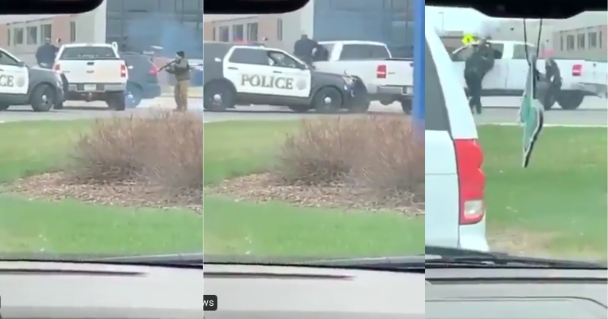 White Minnesota Man Flees Scene With Cop Hanging From His Truck Window—And Isn't Tased Or Shot
