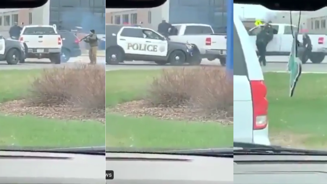 White Minnesota Man Flees Scene With Cop Hanging From His Truck Window—And Isn't Tased Or Shot