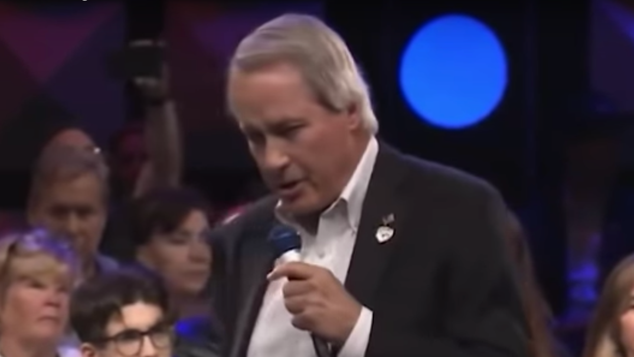 Even OAN Had to Cut Away From Pro-Trump Lawyer Making QAnon Qs in the Air During Conference Speech