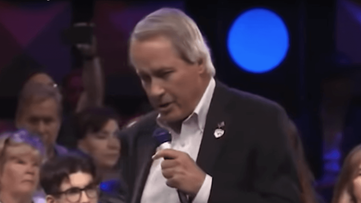 Even OAN Had to Cut Away From Pro-Trump Lawyer Making QAnon Qs in the Air During Conference Speech
