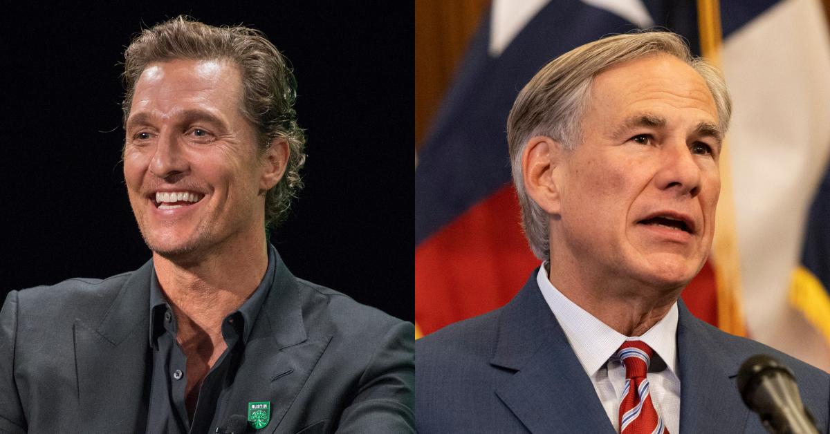 Matthew McConaughey Easily Beats Greg Abbott In Texas Governor Poll—But Not Everyone Is Excited About It
