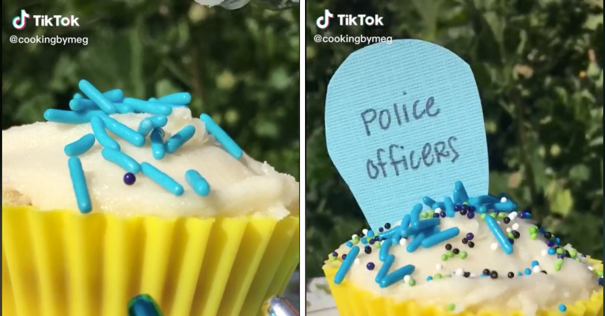 TikToker Dragged For Bizarre Cupcake Video Urging Cops To 'Stop Killing Black People'