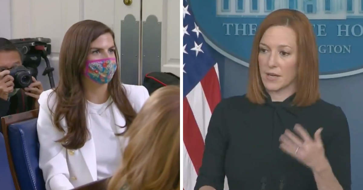 Jen Psaki Swiftly Educates Reporter Who Questions Biden Traveling Internationally On Air Force One