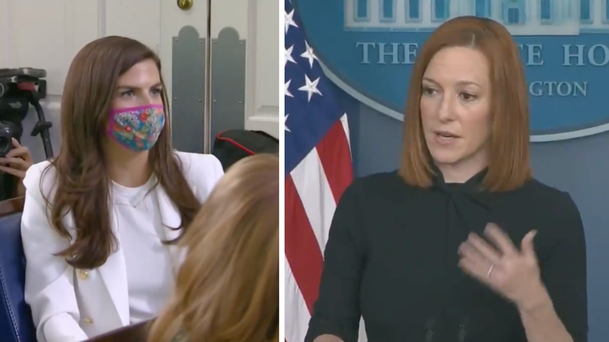 Jen Psaki Swiftly Educates Reporter Who Questions Biden Traveling Internationally On Air Force One