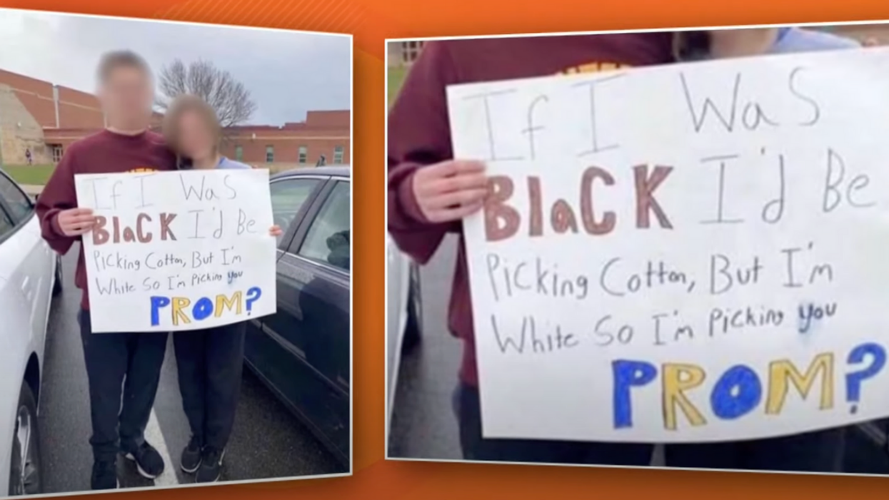 Minnesota Teen Slammed For Proposing To Prom Date With Racist 'Cotton Picking' Sign