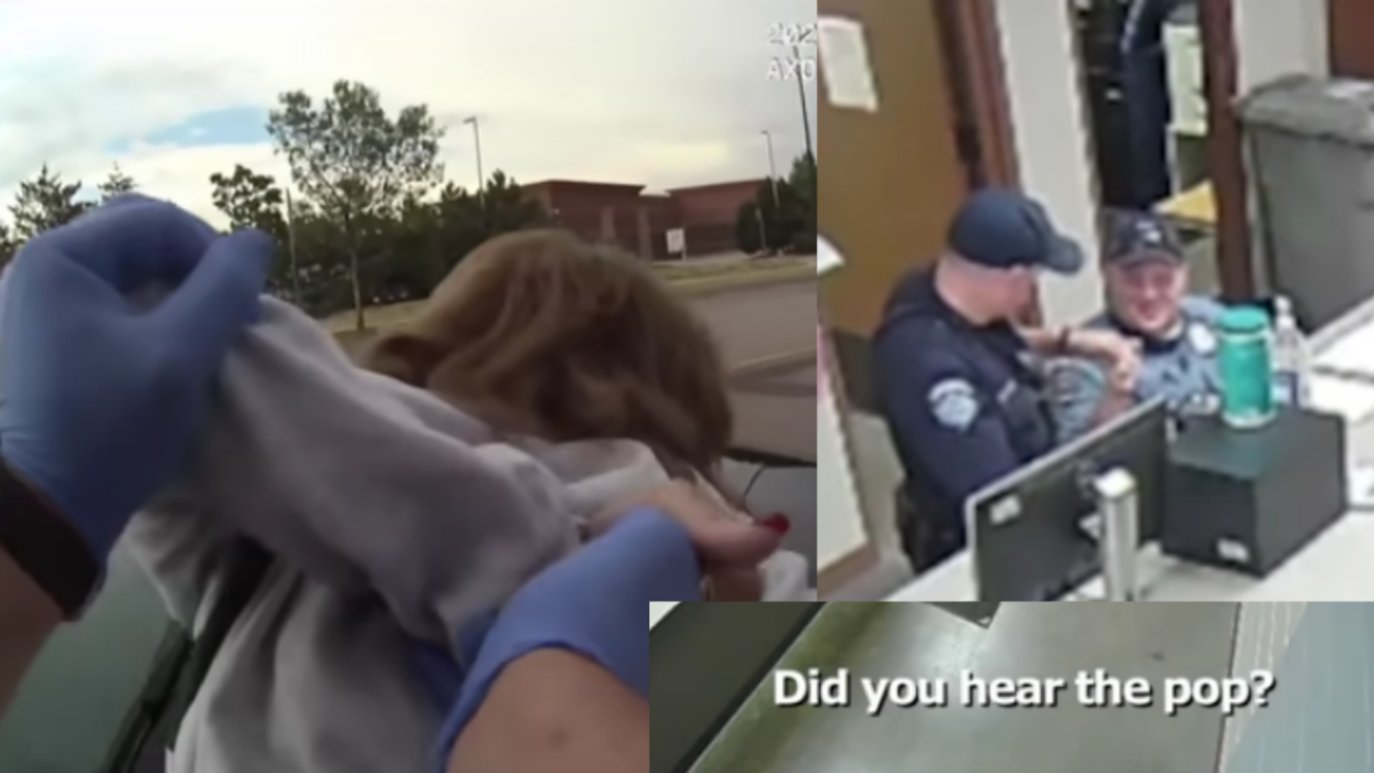 Video Shows Colorado Cops Laughing While Reviewing Footage Of Elderly Woman With Dementia's Violent Arrest
