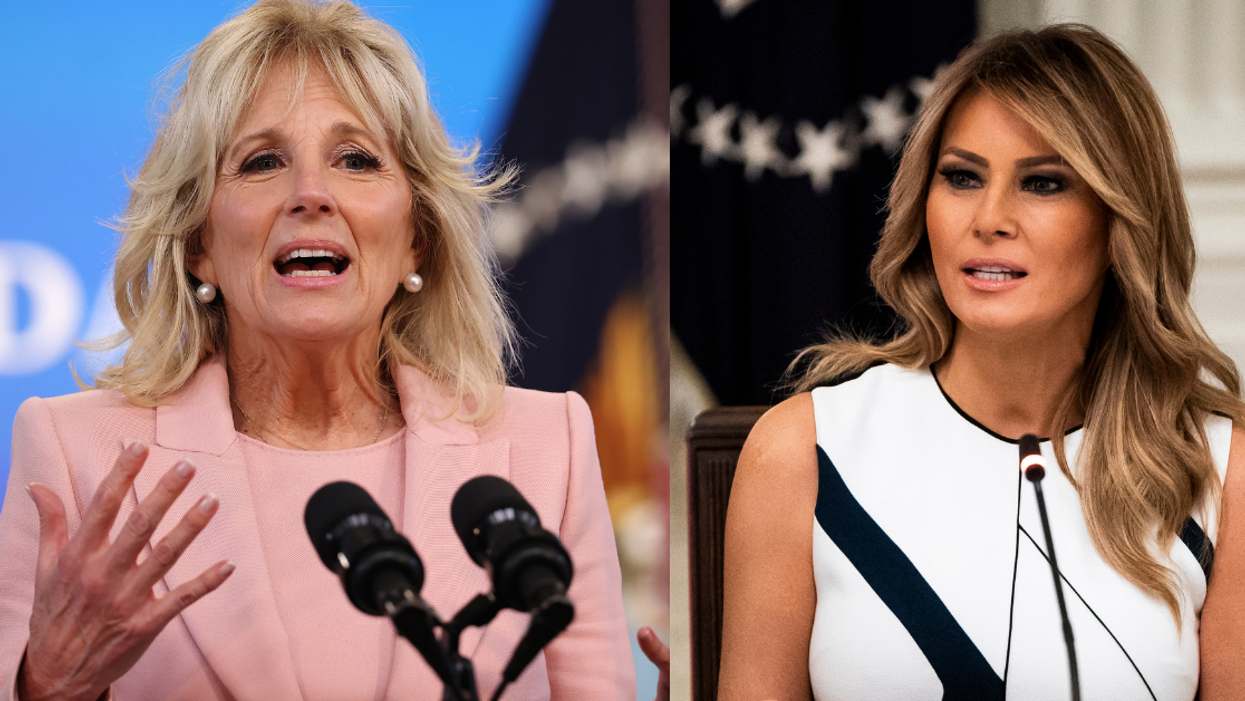 Petition For Jill Biden To Fix The Rose Garden Melania Trump Destroyed Garners Thousands Of Signatures