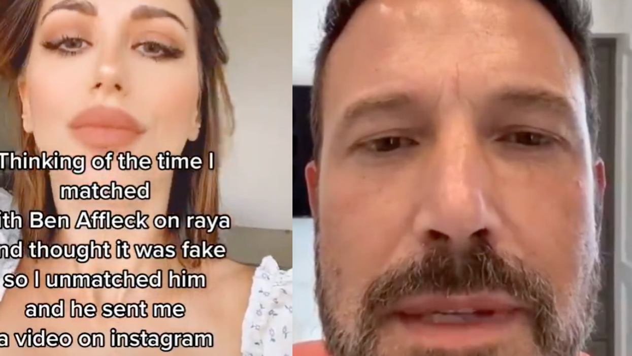 A Woman Thought She Unmatched A 'Fake' Ben Affleck Profile On A Dating App—Until He DMed Her