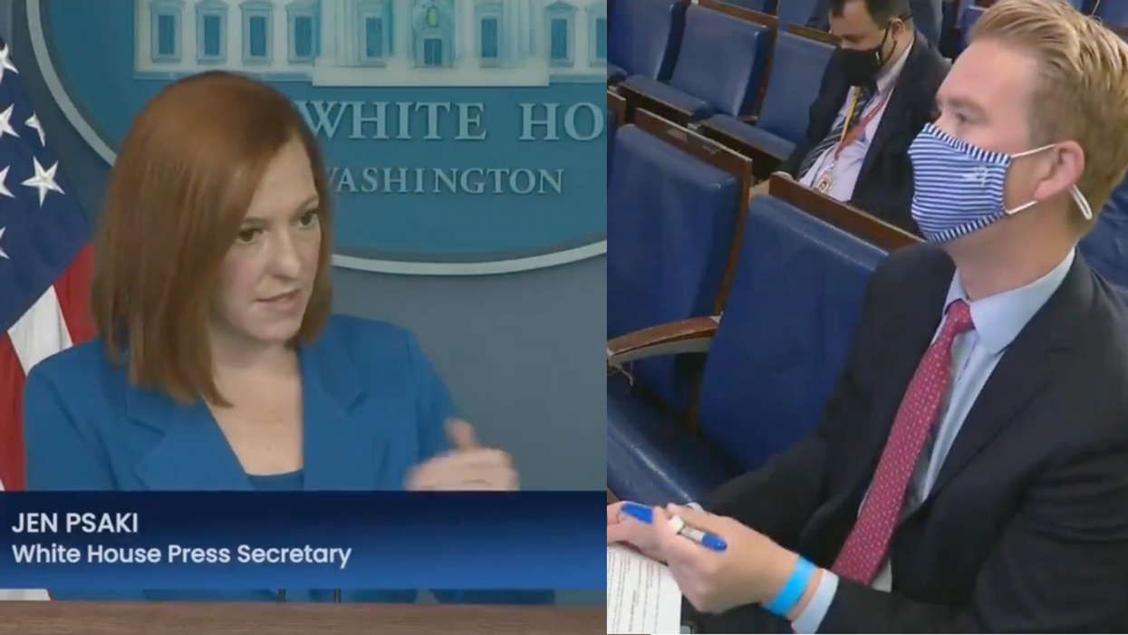 Jen Psaki Schools Fox News Reporter Who Blames 'Good' Unemployment Benefits For People Not Returning To Work