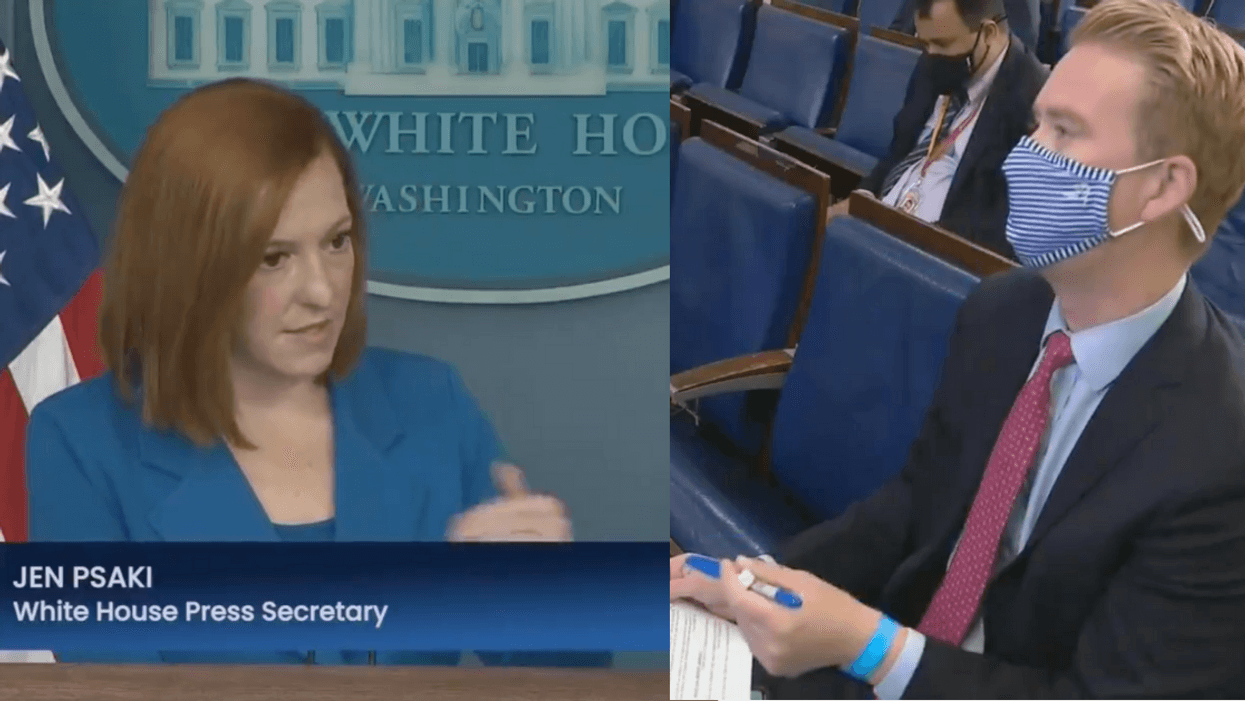 Jen Psaki Schools Fox News Reporter Who Blames 'Good' Unemployment Benefits For People Not Returning To Work