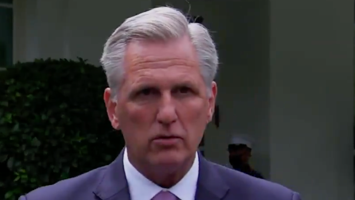 McCarthy Claims No One Is 'Questioning the Legitimacy' of 2020 Election and Everyone Had the Same Response