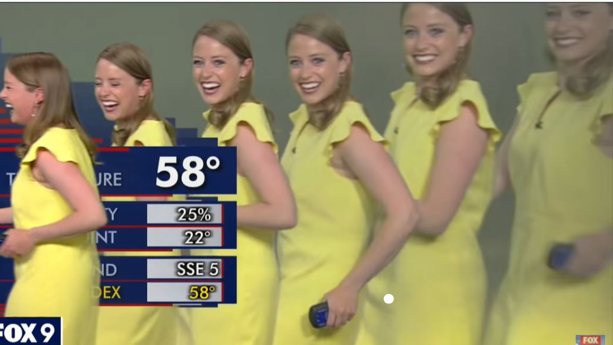 Technical Glitch Causes Meteorologist's Weather Forecast To Get Hilariously Psychedelic