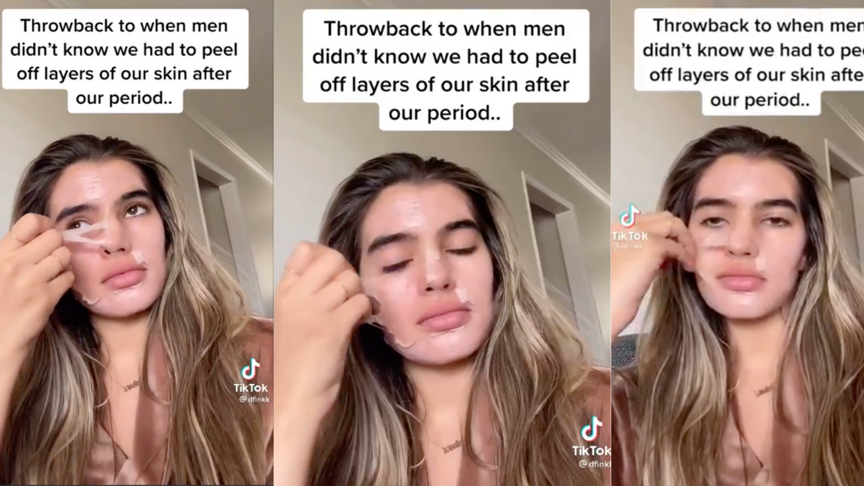 Woman Pranks Guys Into Believing Women Peel Off Their Skin After Their Periods
