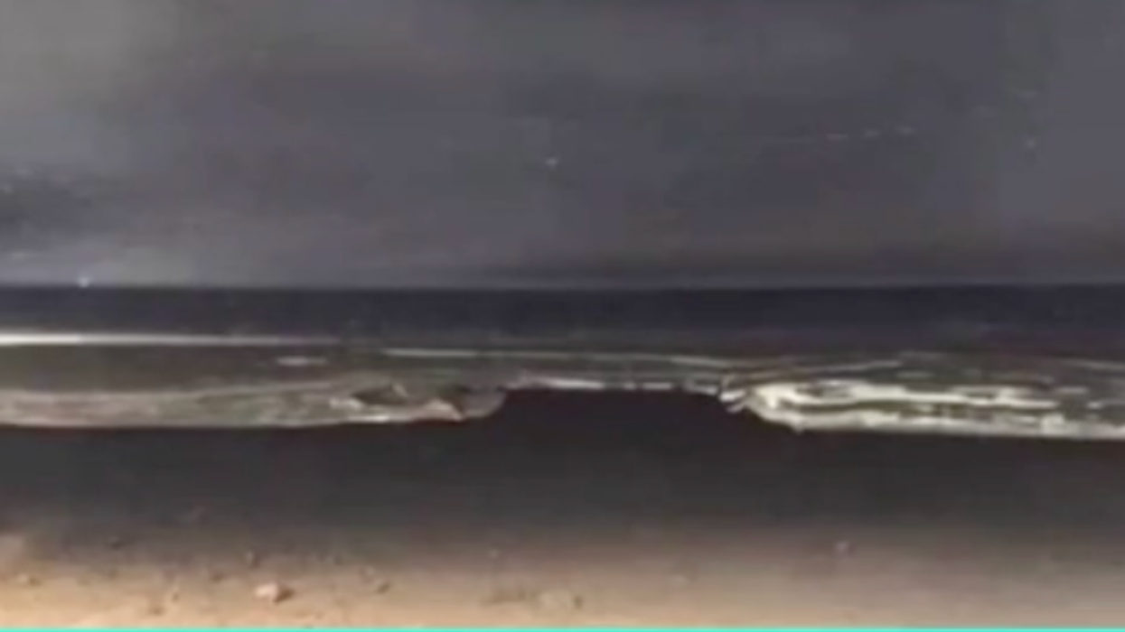 Viral Optical Illusion Has People Convinced They're Looking At A Beach—But It's Actually A Car