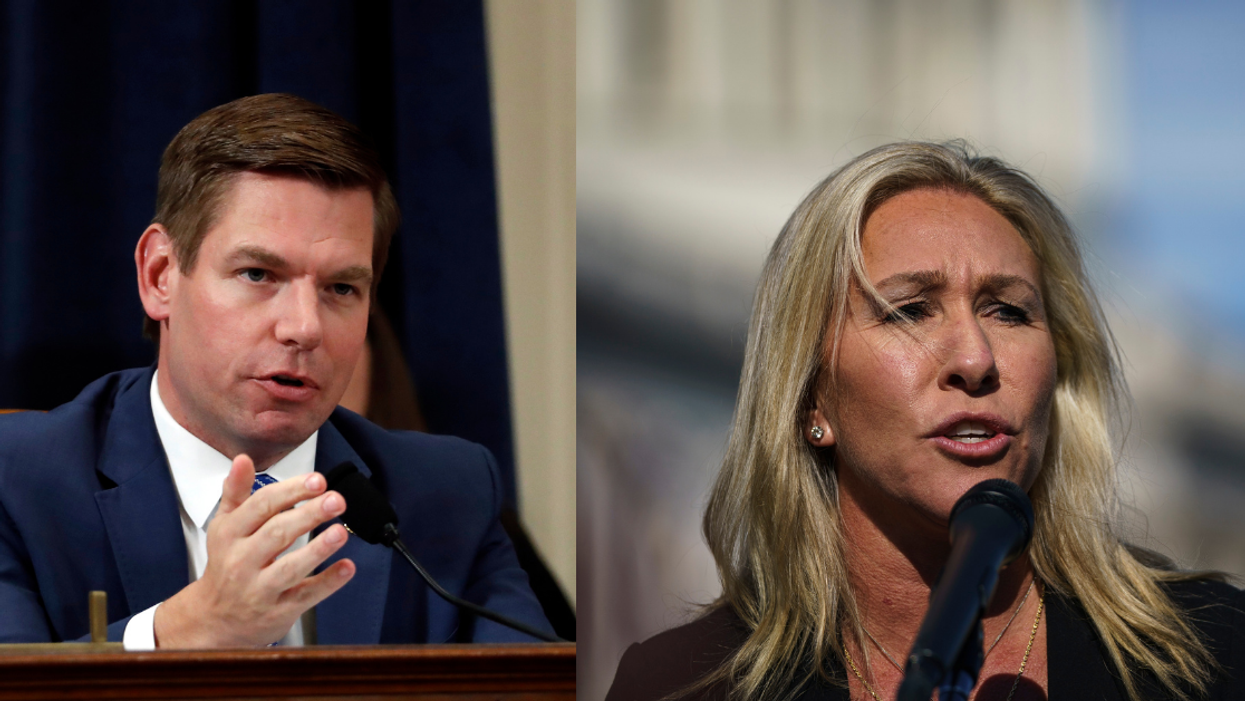 Dem Rep. Clashes With QAnon Rep.'s Aide Who Told Him To Take His Mask Off In Congress