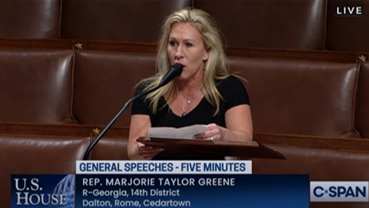 QAnon Rep. Claims BLM Is Also An 'Insurrection' In Bizarre Speech Opposing January 6 Commission