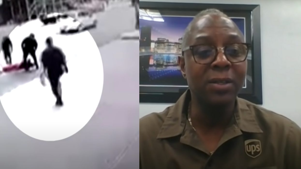 UPS Driver Praised After Video Shows Him Jumping In To Help Diabetic Teen After Violent Robbery