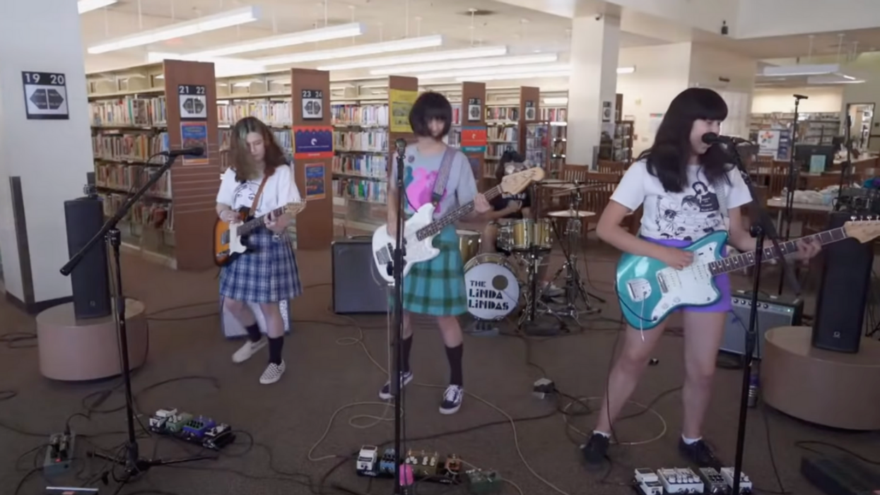 Teen Punk Band Becomes Instant Icons With Song About 'Racist, Sexist Boy' In Library Concert