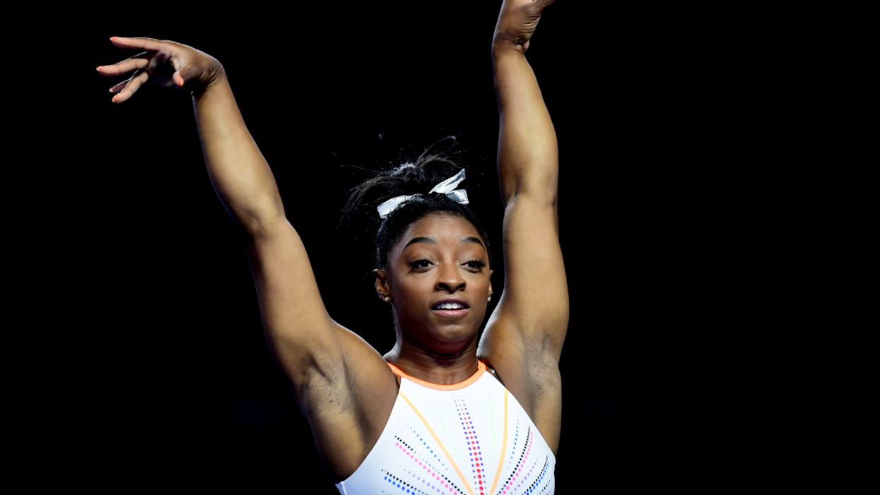 Simone Biles Just Made History Yet Again By Landing An Outrageously Difficult Vault