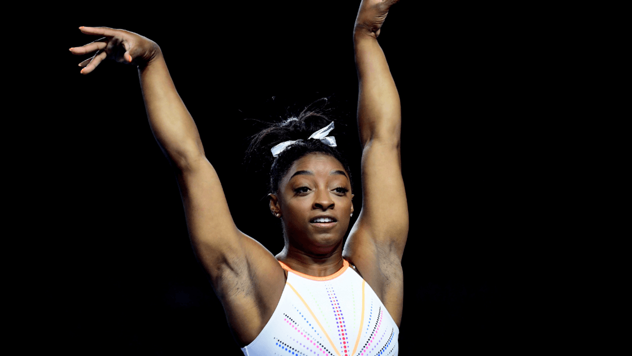 Simone Biles Just Made History Yet Again By Landing An Outrageously Difficult Vault