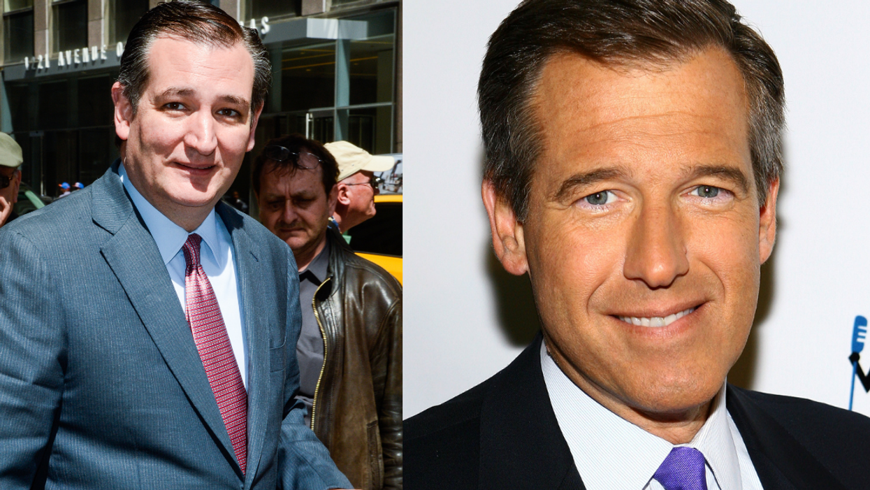 Ted Cruz Melts All The Way Down After Brian Williams Gives Him An Apt New Nickname