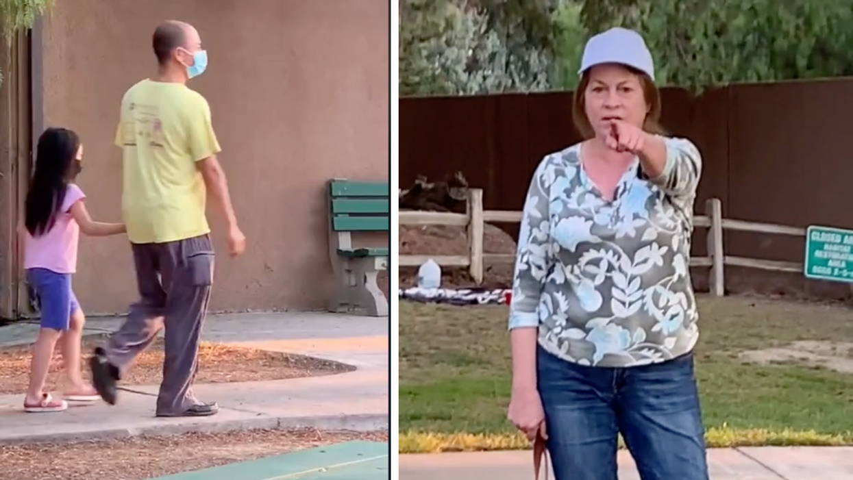TikTokers Unload On Woman After Catching Her On Camera Harassing Asian Family In California Park