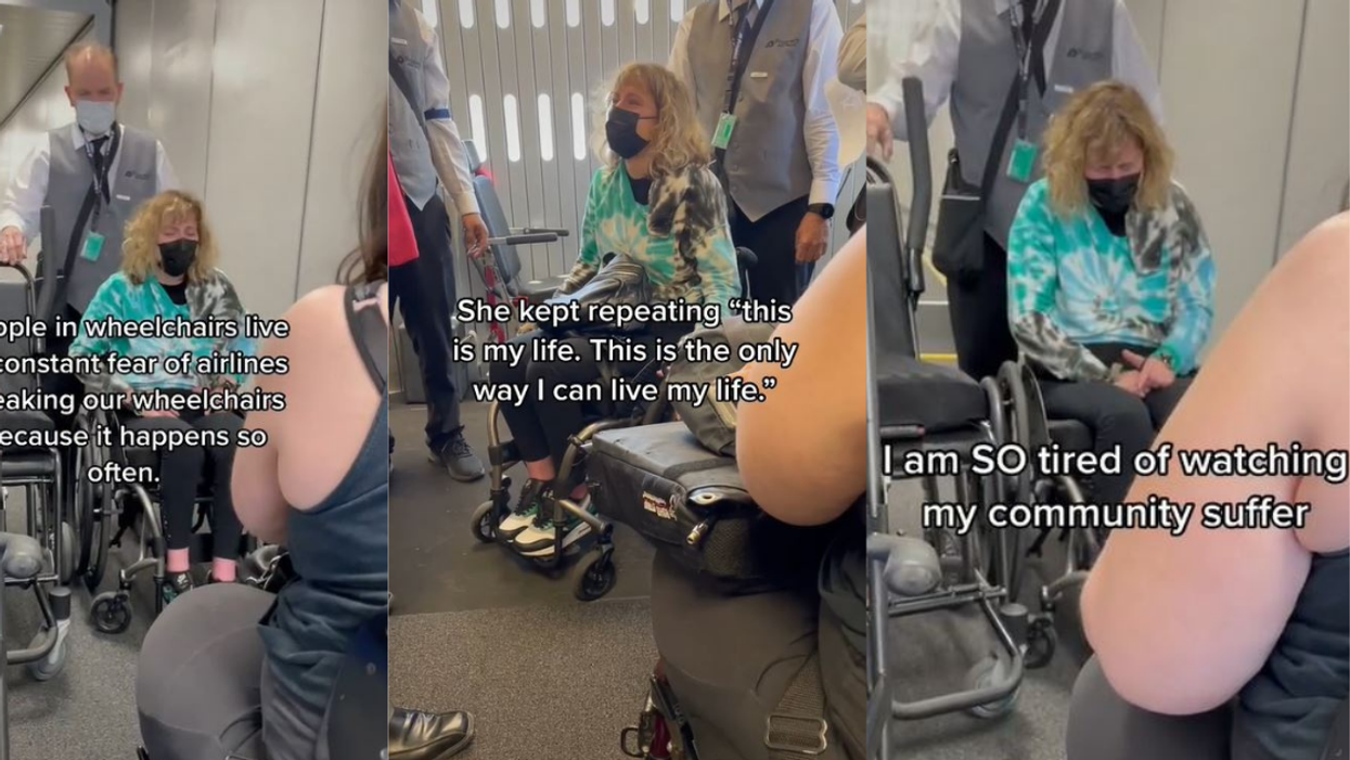 Video Of Woman Sobbing After Delta Allegedly Broke Her Wheelchair Sparks Heartbreak And Outrage