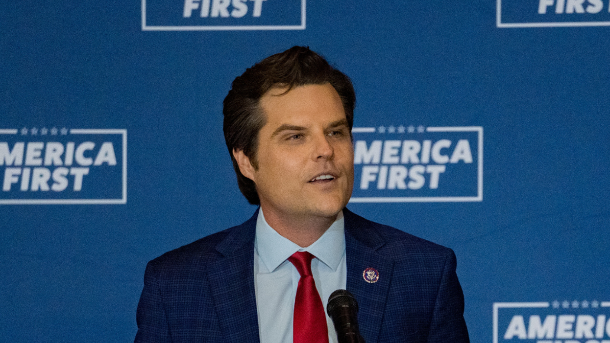 Matt Gaetz Posts Mind-Numbing 'America First' Tweet—And It Instantly Blows Up In His Face