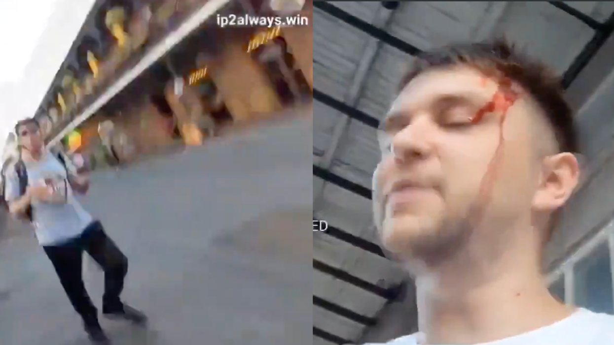 Livestreamer Gets Whacked In The Head By Black Security Guard After Using Racial Slur In Front Of Her