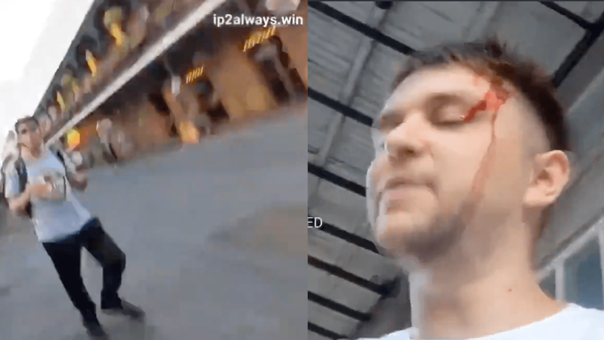 Livestreamer Gets Whacked In The Head By Black Security Guard After Using Racial Slur In Front Of Her