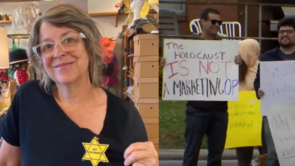 Hat Shop Apologizes After Outrage For Selling 'Not Vaccinated' Patches Shaped Like Star of David