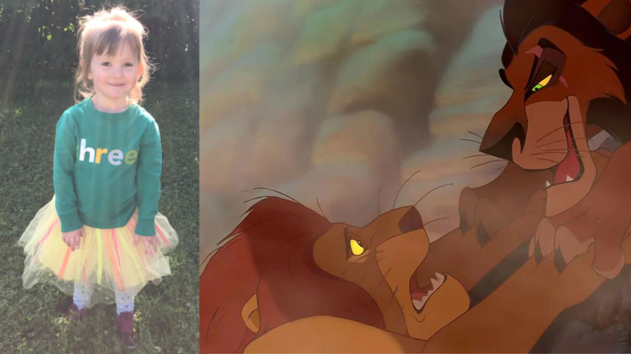Toddler Asks For Mufasa's Death Scene From 'Lion King' On Her Birthday Cake For The Cutest Reason