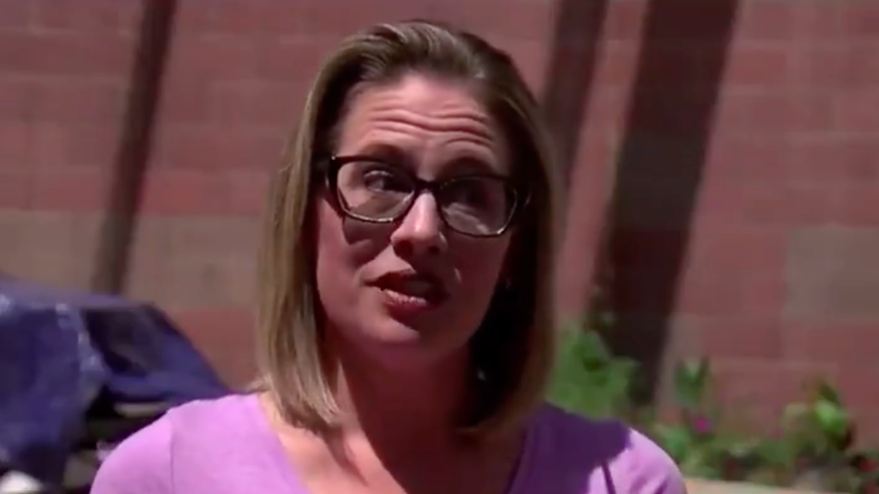 Kyrsten Sinema Claimed the Filibuster 'Protects the Democracy of Our Nation' and People Brought the Receipts