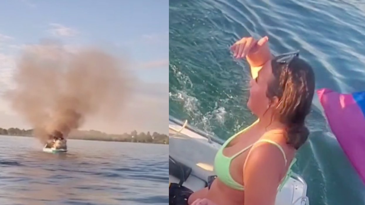 New Video Shows Bullies Sobbing After LGBTQ Boaters They Harassed Rescue Them—Without A Thank You