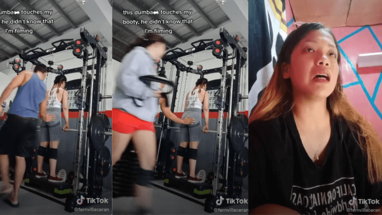 Gym Instructor Fired After Being Caught On Video Copping A Feel As Woman Lifts Weights