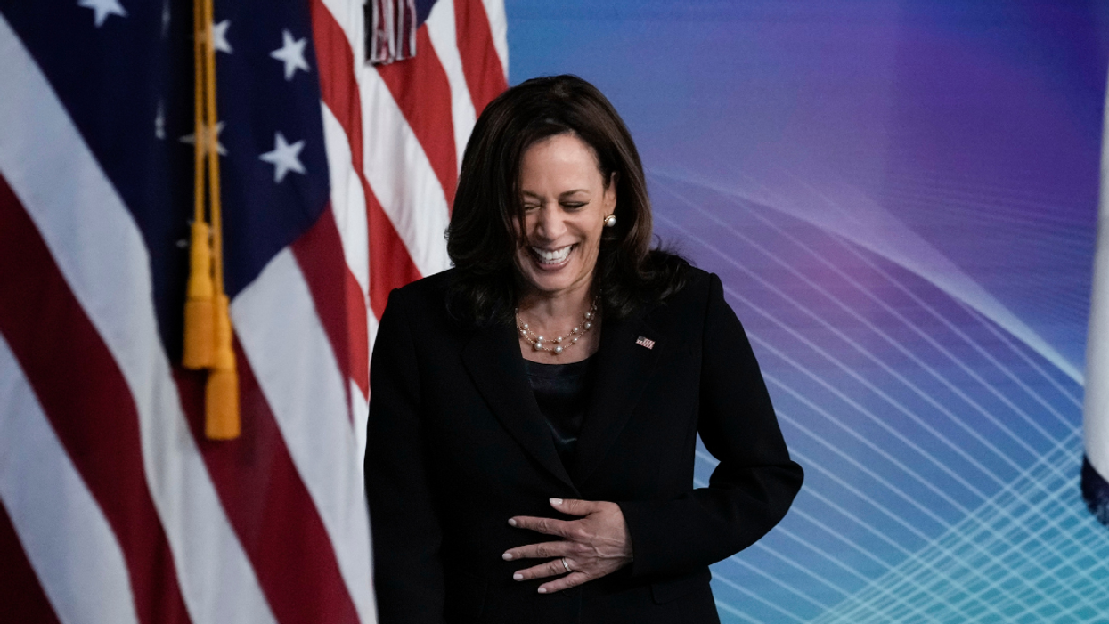 Conservatives Melt Down After VP Kamala Harris Delivers Cookies Decorated To Look Like Her To Press