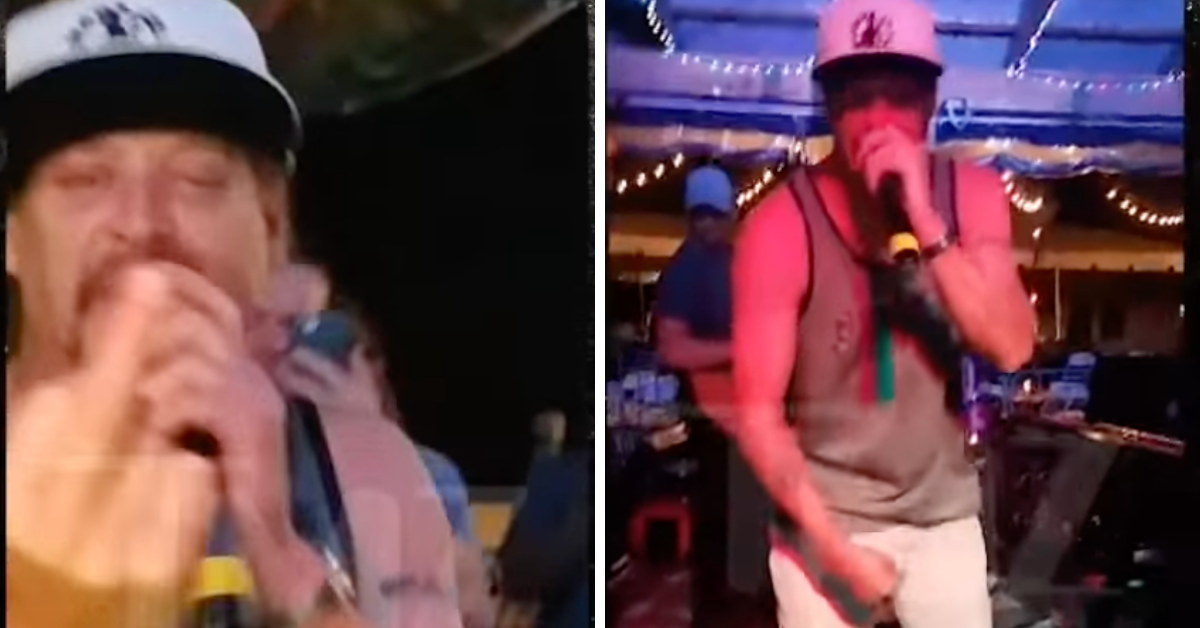 Kid Rock Unleashes Homophobic Tirade After Spotting Fans Filming Him During Bar Performance