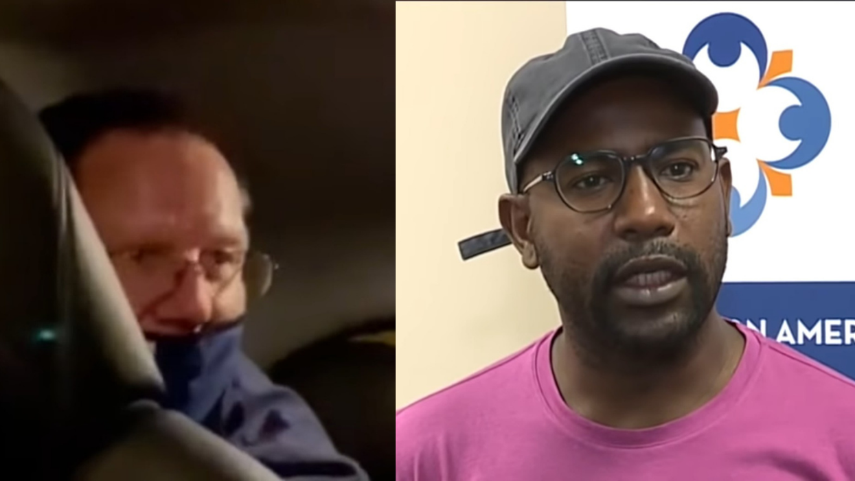 Man Threatens Uber Driver During Racist Rant Before Falling On His Face And Busting His Nose