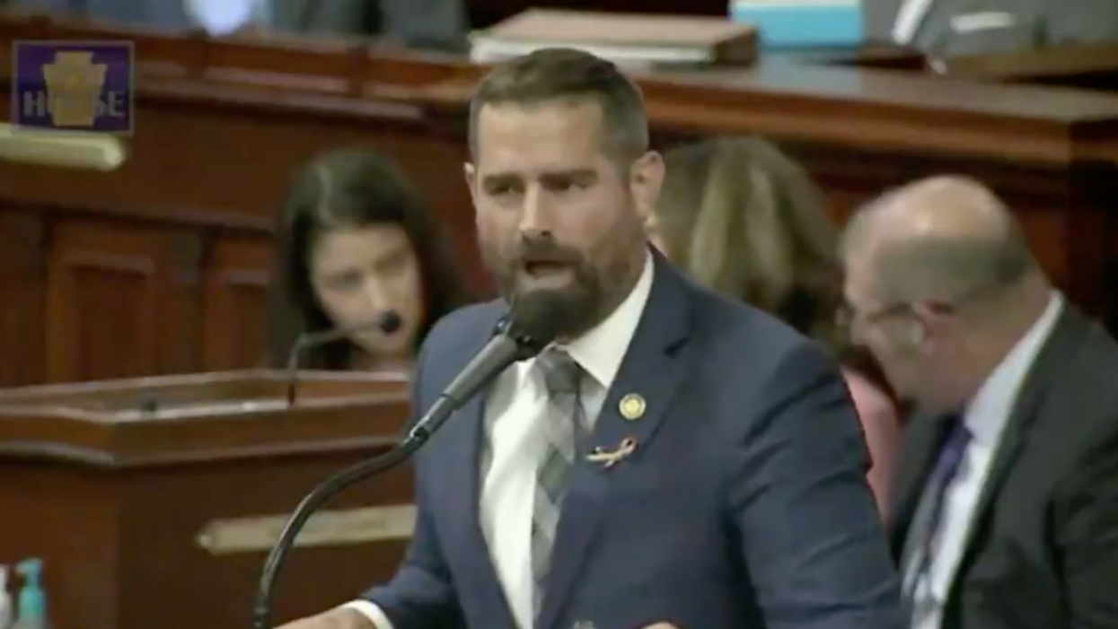 Dem. State Lawmaker Claps Back After His Mic Is Cut For Calling Out '100% White' GOP