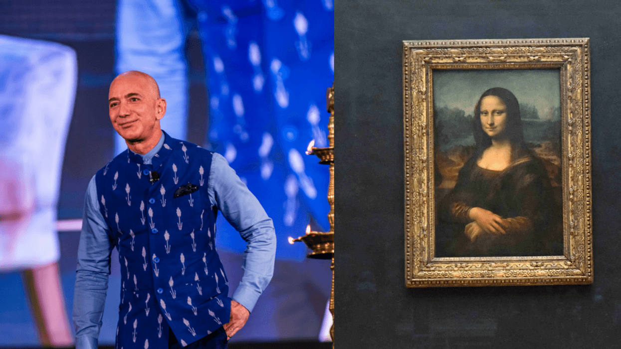 Thousands Sign Bizarre Petition Urging Jeff Bezos To Buy The 'Mona Lisa'—And Then Eat It