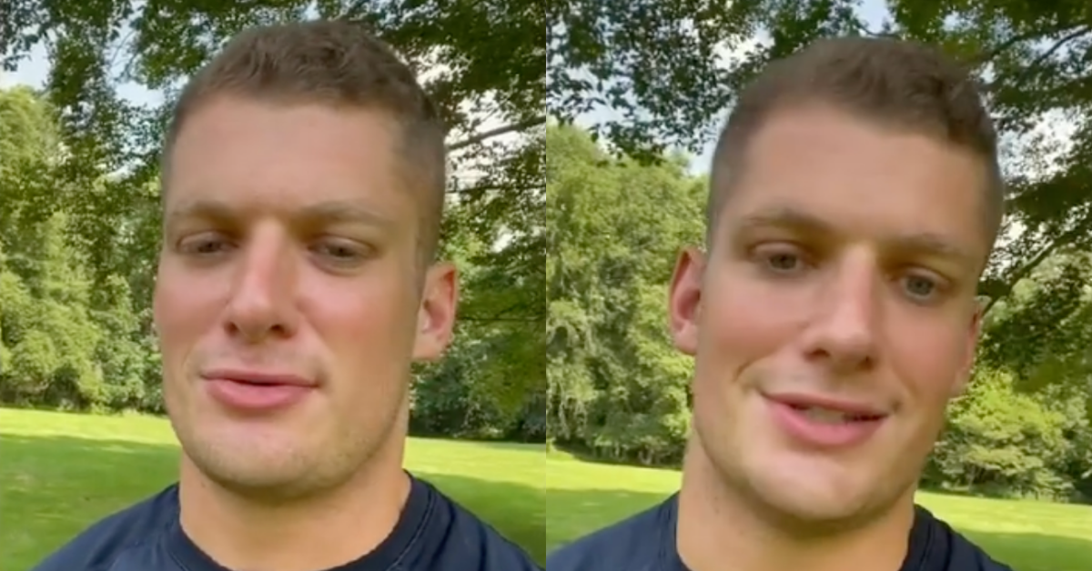 Active NFL Player Carl Nassib Makes History By Coming Out As Gay In Heartfelt Instagram Video