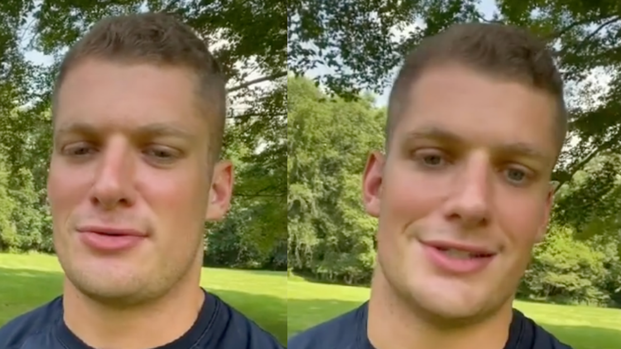 Active NFL Player Carl Nassib Makes History By Coming Out As Gay In Heartfelt Instagram Video