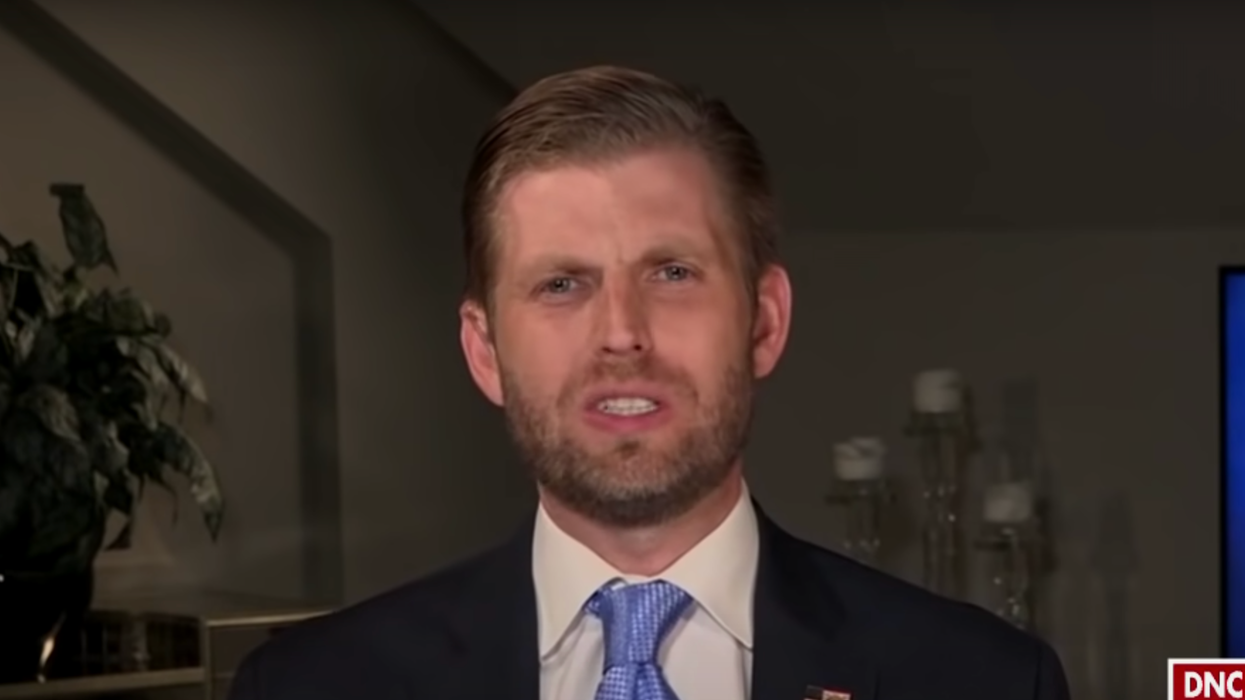 Eric Trump Mocked for Claiming the Trumps 'Live Clean Lives' in Latest Rant Against Media