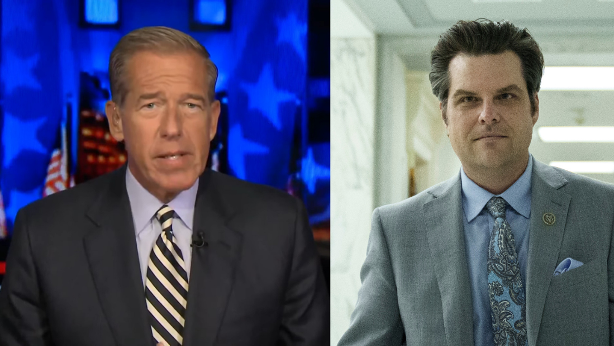 Brian Williams Epically Blasts 'Freedom Fighter' Matt Gaetz After He Was Owned By Retired General