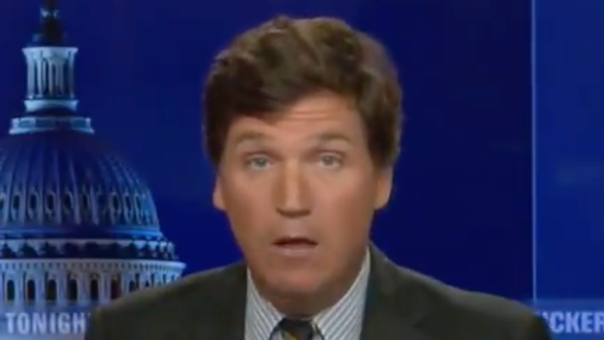 Tucker Dragged for Latest Conspiracy Theory That Biden Administration Is Spying on Him to Take Him Off the Air