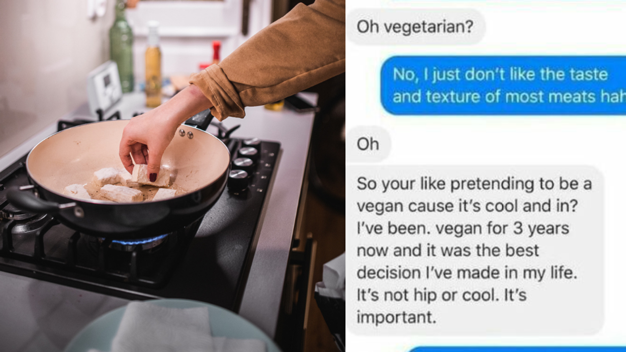 Furious Vegan Accuses Chef Who Cooks Tofu Of 'Appropriating' Veganism In Bizarre Tantrum
